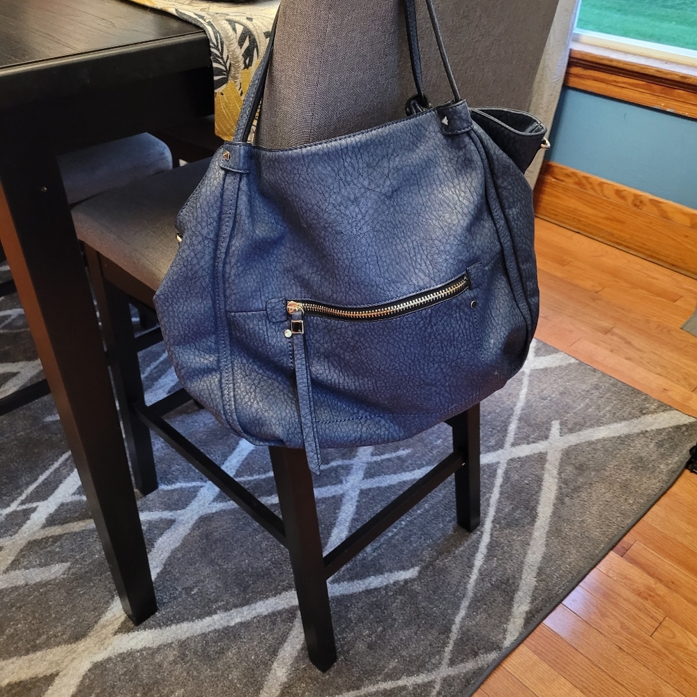 Blue purse